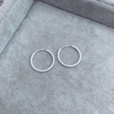 Aros Jekuk Circulo - Plata 925 Y21.F