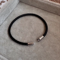 Pulsera Diesel Basic - Acero quirúrgico + Cuero L12 - comprar online