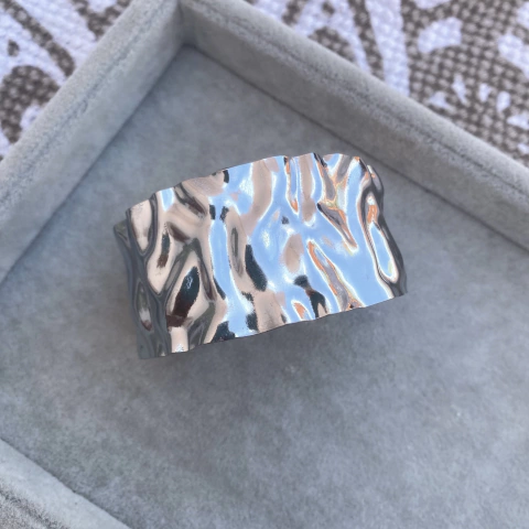 Pulsera Ancha Metaly - Acero quirúrgico G5.bis