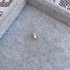 Aro Dely Gold - Plata 925 bañada en Oro M34.B - Tienda Mercado Persa