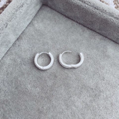 Aros Clack Tirey Shine- Plata 925 W14.G - Tienda Mercado Persa