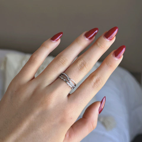 Anillo Infinit Shine- Acero quirúrgico Z16 - comprar online