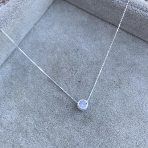 Collar Susanito Lila - Plata 925 A13.M - comprar online