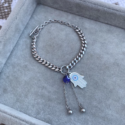 Pulsera The Protection - Acero quirúrgico L4 - comprar online