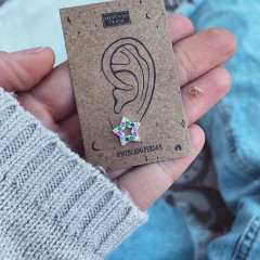 Aro Star Rainbow - Plata 925 C24.A - comprar online