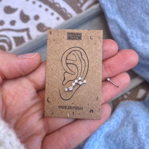 Aro Constelación Virgo - Acero quirúrgico y Acerado ABC - comprar online