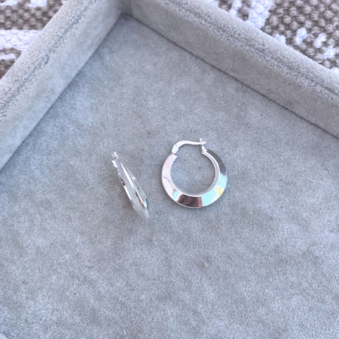 Aros Facel Inflados - Plata 925 M33.G - comprar online