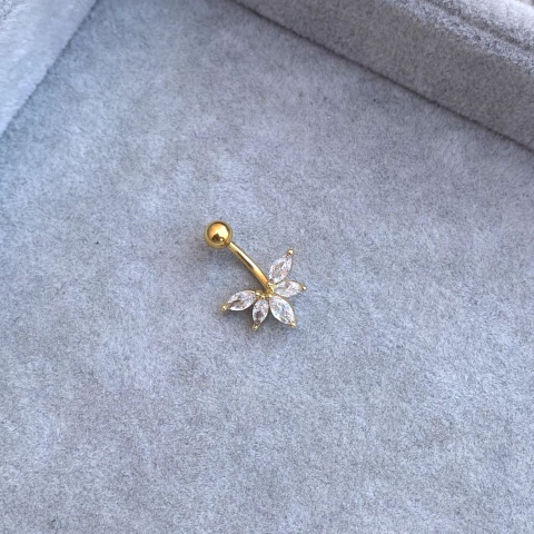 Pupo Abany gold - Acero dorado + acerado A8 - comprar online