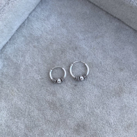 Aro Bali Enbho - Plata 925 - comprar online