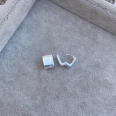 Aros Cubol - Plata 925 W10 - Tienda Mercado Persa