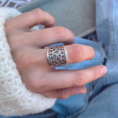 Anillo Mayolic - Plata 925 Y21.D - Tienda Mercado Persa