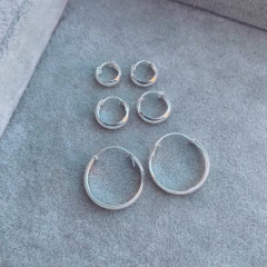 Aros Citum - Plata 925 Y18 - Tienda Mercado Persa