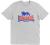 Camiseta Lonsdale Logo Cinza (G)