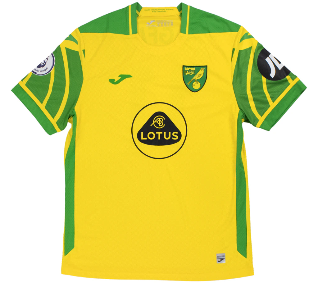 Camisa Titular Norwich City 2021/22 (2/5)