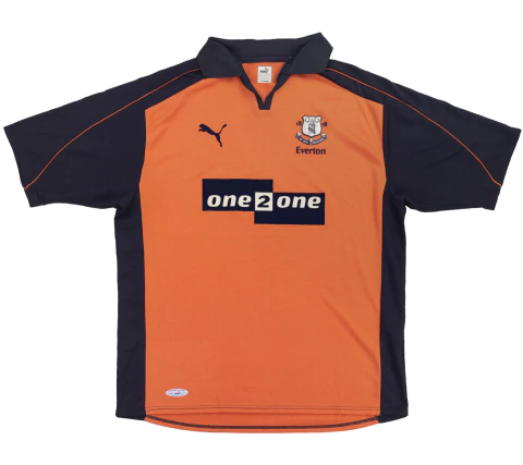 Camisa Terceira Everton 2001/02