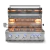 Churrasqueira a Gás Inox 36 Polegadas (914mm) Elettromec BBQ-6Q-36-XX-2SCA - comprar online