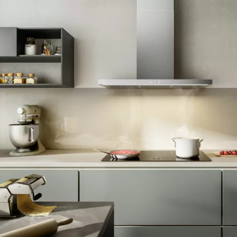 Coifa Parede Tecno Original 90CM Inox 220V TCP09