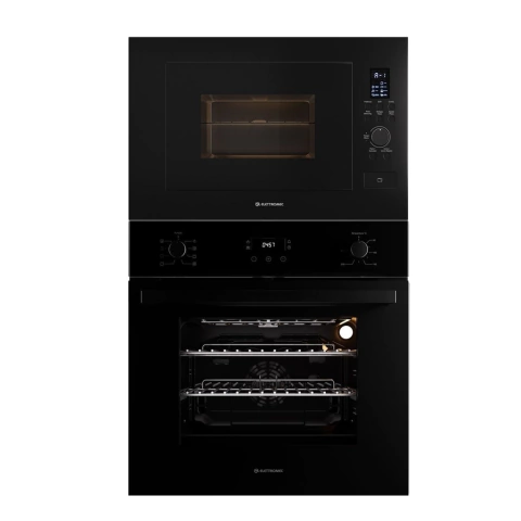 Conjunto Vetro com Forno 60cm e Microondas 23 litros Elettromec 220V - comprar online