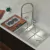 Cuba Quadrum 97x46CM 3 Cubas Inox com Acessórios Tramontina 94009153