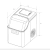 Imagem do Ice Maker Invita Portátil Prata 220V i-IM-FS-20-PR-2HIA