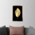 Quadro Decorativo Folha seca dourada