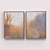 Flores ao Pôr do Sol ll - Duo - Los Quadros | Quadros para sua decoração