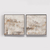 Abstrato Manchas Bege - Duo - comprar online