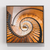 Escada Espiral Marrom - Los Quadros | Quadros para sua decoração
