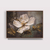 Flor Branca e Dourada - Los Quadros | Quadros para sua decoração