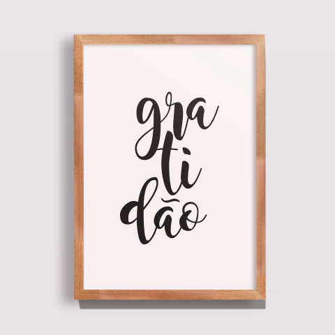 Gratidão - Los Quadros | Quadros para sua decoração