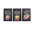 Conjunto Kit 3 Quadros Home Style na internet