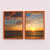 Por do Sol Mar I - Duo na internet