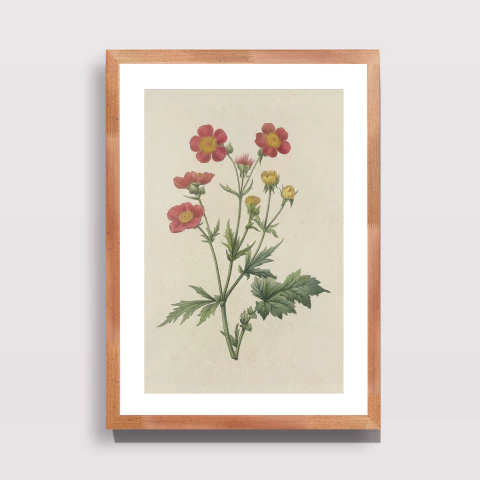 Flores Vermelhas e Amarelas - loja online