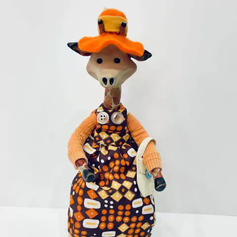 MUÑECA ARTICULADA JIRAFA