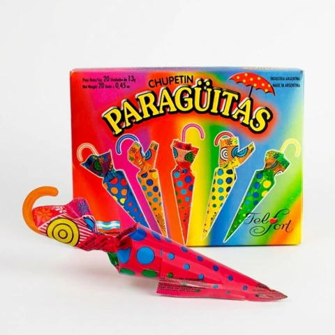 CHUPETIN DE CHOCOLATE PARAGUITAS X 20 UNID