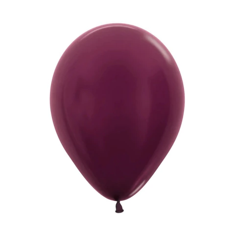 GLOBOS PERLADOS VINO TINTO X 10