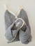 PANTUFLAS EMMA GRIS MEDIO - TALLE 34-35 - comprar online