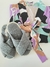 PANTUFLAS EMMA GRIS MEDIO - TALLE 34-35