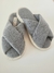 PANTUFLAS EMMA GRIS MEDIO - TALLE 34-35 - parahacerfiaca
