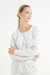 REMERA LAZY NATURAL MELANGE - comprar online