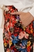 PANTALÓN MONET FLORES NEGRO - tienda online