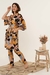 Imagen de KIMONO BOHEMIAN FLORES NATURAL