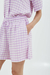 CONJUNTO PICNIC CUADROS LILA - tienda online