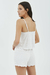 CONJUNTO SILVESTRE FLORES BLANCO - tienda online