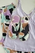 PANTUFLAS MALVA ESTAMPA LILA Y MENTA - TALLE 34-35 en internet