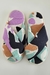 PANTUFLAS MALVA ESTAMPA LILA Y MENTA - TALLE 34-35