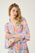 Imagen de VESTIDO KIMONO FRESIA FLORES BASE LILA