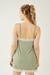 CAMISÓN VERBENA VERDE MUSGO - TALLE S - parahacerfiaca