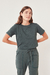 REMERA CALMA VERDE MELANGE