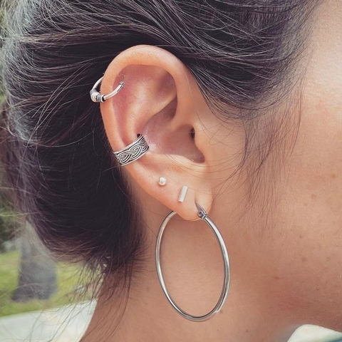 CUFF PLATA 925 ESPIGA